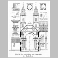 Rot an der Rot, Schnitt 1915 von Architekt Joseph Cades gezeichnet,, sueddeutscher-barock.ch.jpg